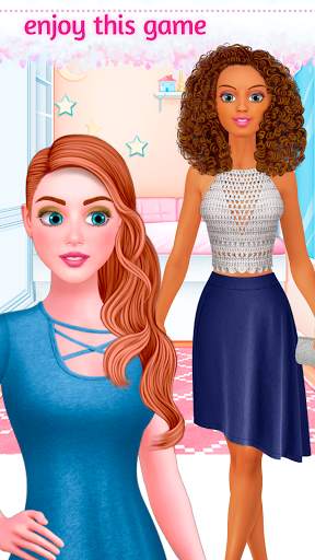 Fashion Girl Salon Makeover: Makeup & Dress up screenshot 3