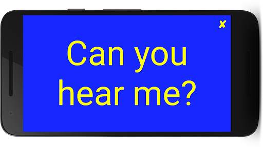 Shouty - Big Text Banner screenshot 1