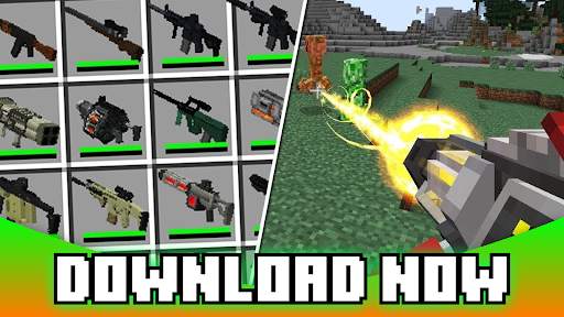 Weapon for minecraft: gun mods screenshot 4