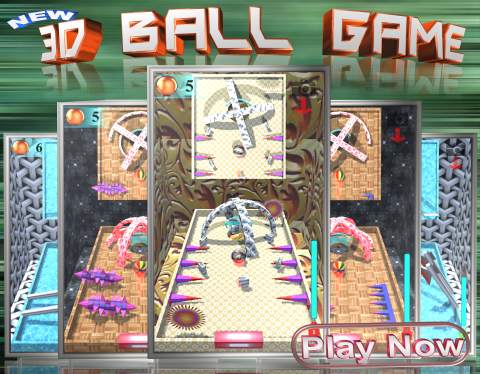 3D Ball Game (New) screenshot 1