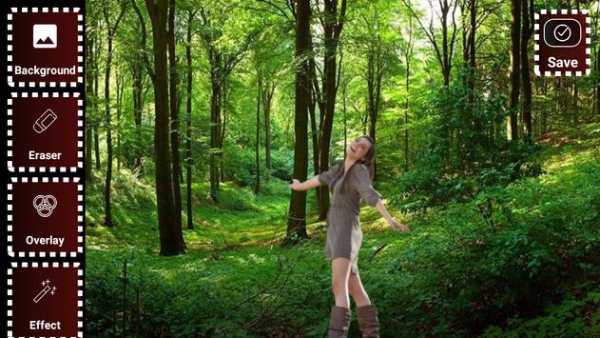Cut paste photo editor for Jungle backgrounds screenshot 2