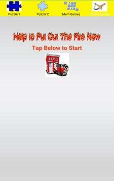 Free Kids Fire Engine Games screenshot 7