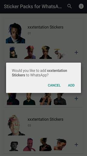 XXXTentacion Stickers For Whatsapp screenshot 3