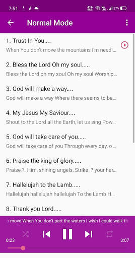 English Christian Karaoke with Lyrics 2 تصوير الشاشة