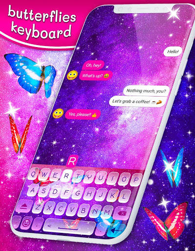 Butterflies Keyboard FREE 🦋 Best Keyboards Themes screenshot 4