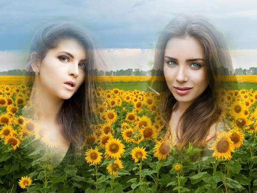 Garden Dual Photo Frames screenshot 5