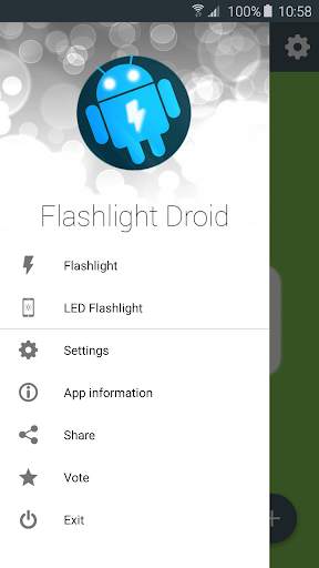 Flashlight Droid - Free screenshot 1