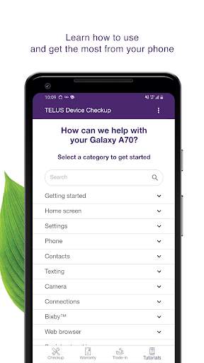 TELUS Device Checkup® 6 تصوير الشاشة