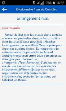 Dictionnaire Français Complet screenshot 4