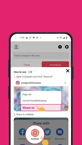 Insmate Downloader:Story saver screenshot 4
