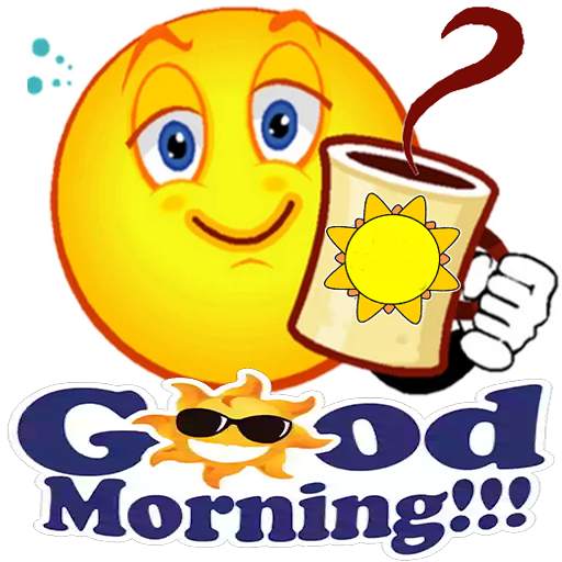 Good Morning Stickers 2.0