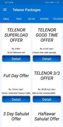Telenor Packages Free screenshot 1