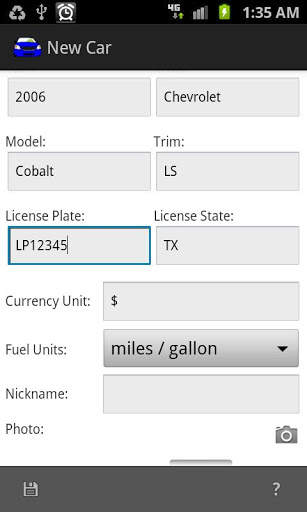 Complete Car Care Free Edition screenshot 3