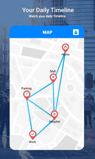 Map Location Timeline screenshot 2