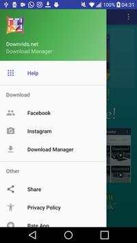 Downvids Helper - One touch DW screenshot 5
