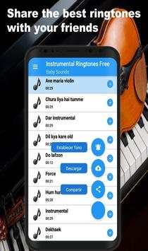 Instrumental ringtones free screenshot 1