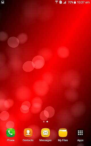 Blur Touch Live Wallpaper screenshot 1