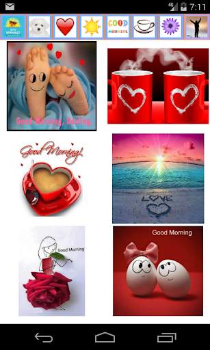 Good Morning Card, GIF, Video (800K  Installs) screenshot 4