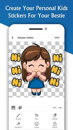 Kids Stickers for WhatsApp - WAStickerApps screenshot 5