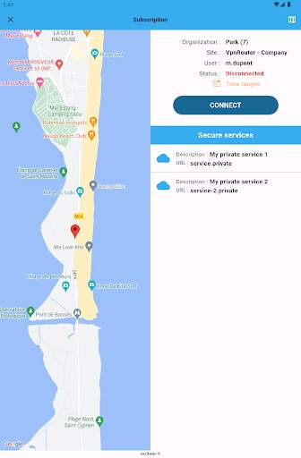nacXwan - VpnClient 8 تصوير الشاشة