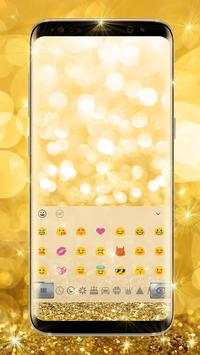 Gold and Silver Keyboard Theme screenshot 3