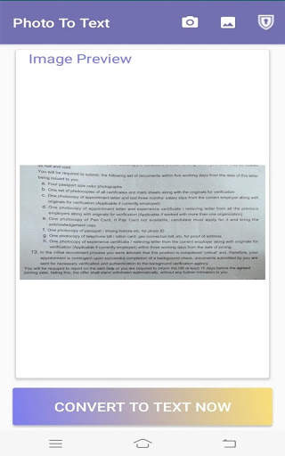 Photo To Text(Convert any Doc,Image 2 Text format) screenshot 13