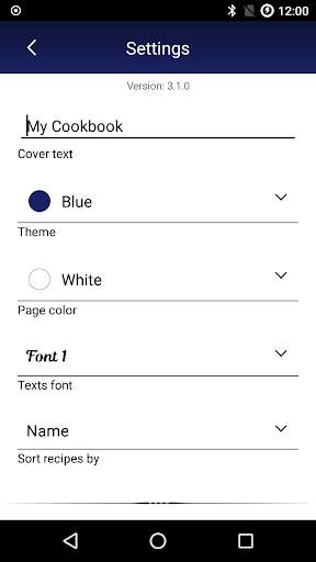 My Cookbook screenshot 3