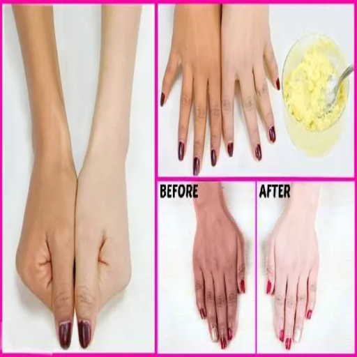 Hand whitening recipes icon