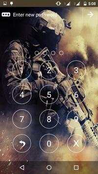 Warfighter App Lock Theme screenshot 3