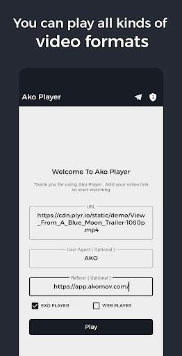 AKO Player screenshot 1