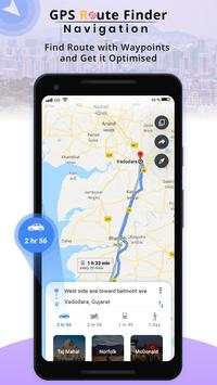 GPS Route Finder - Driving Maps Navigation screenshot 2