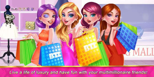 Rich Girl Shopping Day: Dress up & Makeup Games screenshot 2