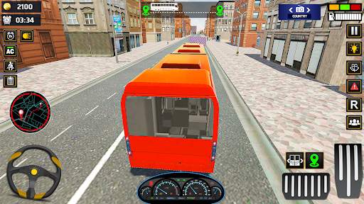 Pelatih bus kereta mengemudi screenshot 5