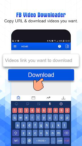 Social video downloader - Video downloader for fb screenshot 1