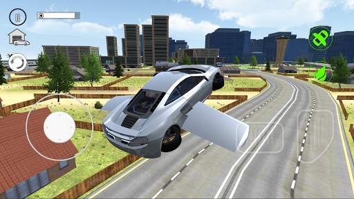 Flying Car City 3D स्क्रीनशॉट 8