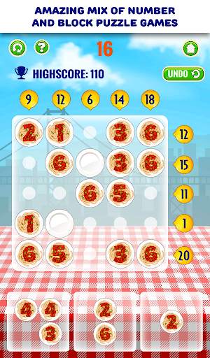 Number puzzle game - Food *Gold edition screenshot 7