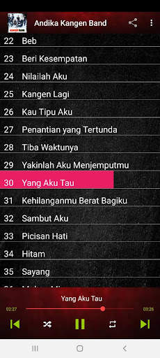 Lagu Kangen Band Andika Mahesa screenshot 5