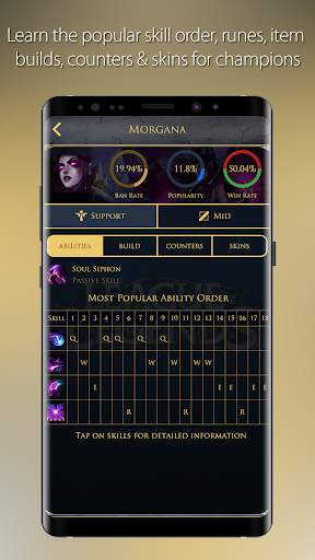 LCS & TFT Guide League of Legends Mobile Champions 4 تصوير الشاشة