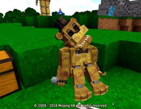 Minecraft FNAF Games Mod screenshot 1