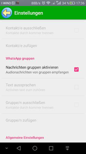 Voice Notifications Tittel screenshot 3