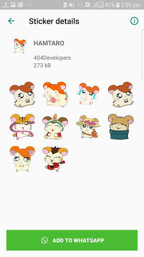 WA Cartoon Stickers Pro screenshot 6