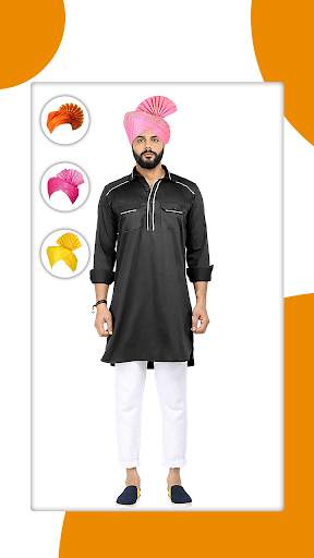 Marathi Traditional Pheta Editor 4 تصوير الشاشة
