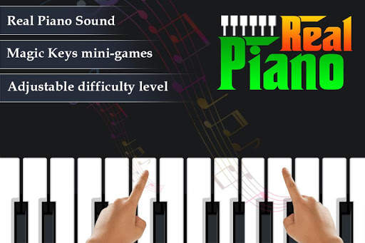 Real Piano - Piano keyboard screenshot 1