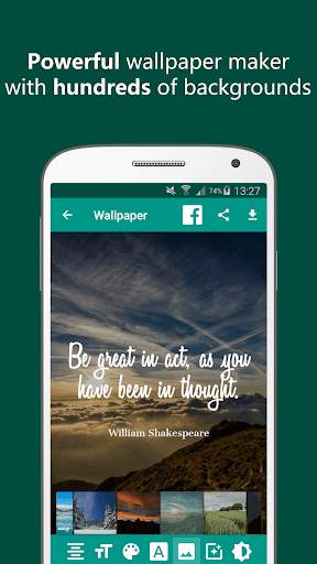 Quote It - Quote Maker & Wallpaper Generator screenshot 3