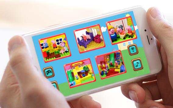 Jigsaw Lego Peppa screenshot 2