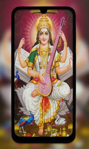 Saraswati Mata Wallpapers HD screenshot 4