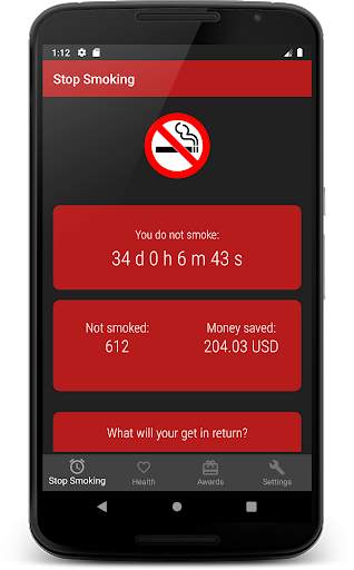Stop Smoking screenshot 1