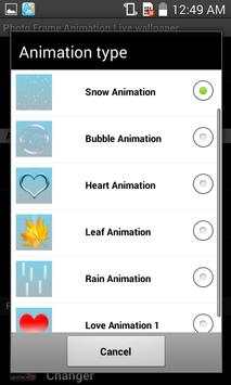 Photo Frame Animation LWP screenshot 5