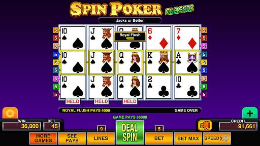 Spin Poker Pro - Casino Games screenshot 4