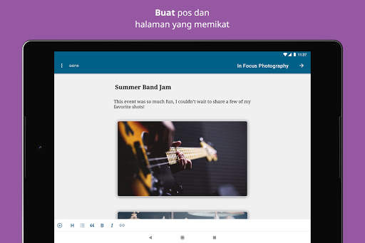 WordPress – Pembuat Situs Web & Blog screenshot 9